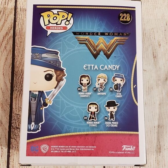 Funko Pop Etta Candy Wonder Woman 228 - Picture 7 of 8